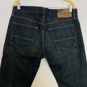Denim & Supply Ralph Lauren Mens Slim Straight Jeans Denim Dark Wash Size 33/32